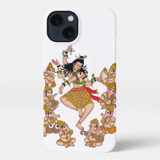 Dancing Shiva Phone Cover iPhone Hülle (Rückseite)