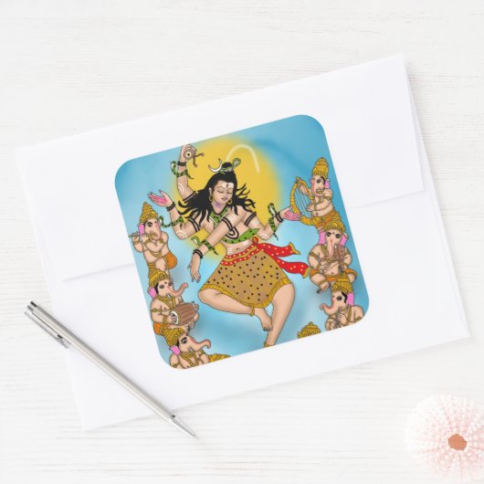 Dancing Shiva Sticker (Umschlag)