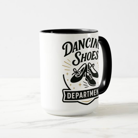 Dancing Shoes Department | Halloween Gifts Tasse (VorderseiteRechts)