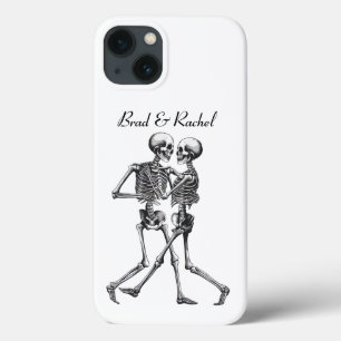 Dancing Skeleton Couple Personalisiert Phone Case