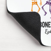Dancing Skeleton Dry Bones Come Alive Christian Ha Mousepad (Ecke)