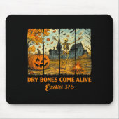 Dancing Skeleton Dry Bones Come Alive Christian Ha Mousepad (Vorne)