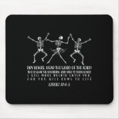 Dancing Skeleton Dry Bones Come Alive Christian Ha Mousepad (Vorne)