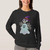 Dancing Skeleton Funny Halloween Skull T - Shirt (Vorderseite)