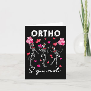 Dancing Skeleton Ortho Squad Orthopädische Valenti Karte