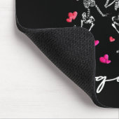 Dancing Skeleton Ortho Squad Orthopädische Valenti Mousepad (Ecke)