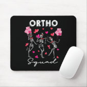 Dancing Skeleton Ortho Squad Orthopädische Valenti Mousepad (Mit Mouse)
