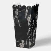 Dancing Skeletons Halloween Popcorn Geschenkschachtel (Rückseite)