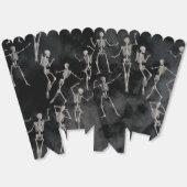Dancing Skeletons Halloween Popcorn Geschenkschachtel (Ungeklappt)