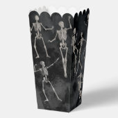 Dancing Skeletons Halloween Popcorn Geschenkschachtel (Vorderseite)