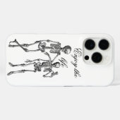 Dancing Skeletons Illustration  Case-Mate iPhone Hülle (Rückseite (Horizontal))