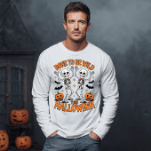 Dancing Skeletons Wild Halloween Tri-Blend Shirt