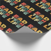 Dancing Skeletts Xray Funny Krass Tech Geschenkpapier (Ecke)