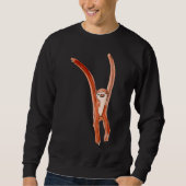 Dancing Sloth Sweatshirt (Vorderseite)