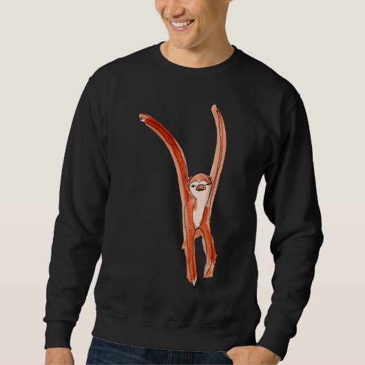 Dancing Sloth Sweatshirt (Vorderseite)