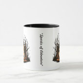 "Dancing Sparks Design" Tasse (Zentrum)