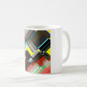 Dancing Squares 1 Kaffeetasse (VorderseiteRechts)