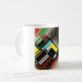 Dancing Squares 1 Kaffeetasse (Vorderseite Links)