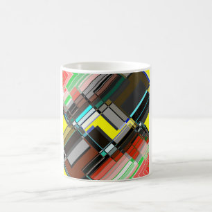 Dancing Squares 1 Kaffeetasse