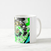 Dancing Squares 1a Kaffeetasse (VorderseiteRechts)