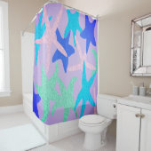 Dancing Starfish Duschvorhang (Beispiel)