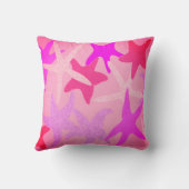 Dancing Starfish Throw Kissen (Rückseite)