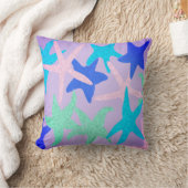 Dancing Starfish Throw Kissen (Decke)