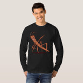 Dancing Stick Deterrent Insect Graphic for Men Wom T-Shirt (Vorne ganz)