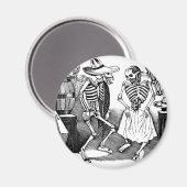 "Dancing the Jarabe in the Other World" Magnet (Vorderseite/Rückseite)