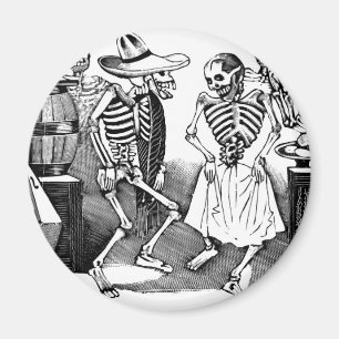 "Dancing the Jarabe in the Other World" Magnet