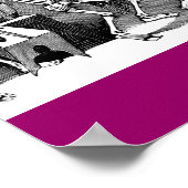 "Dancing the Jarabe in the Other World" Poster (Ecke)