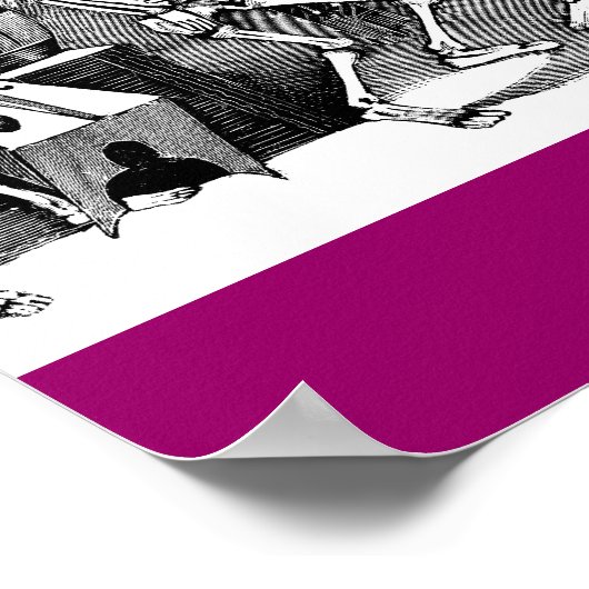 "Dancing the Jarabe in the Other World" Poster (Ecke)