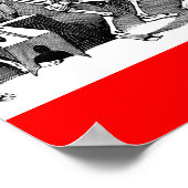 "Dancing the Jarabe in the Other World" Poster (Ecke)