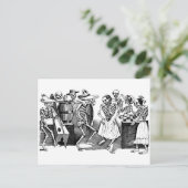 "Dancing the Jarabe in the Other World" Postkarte (Stehend Vorderseite)