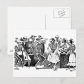 "Dancing the Jarabe in the Other World" Postkarte (Vorne/Hinten)