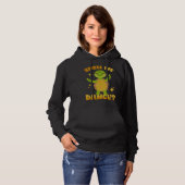 Dancing Turtle Pun Hoodie (Vorne ganz)