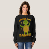 Dancing Turtle Pun Sweatshirt (Vorne ganz)