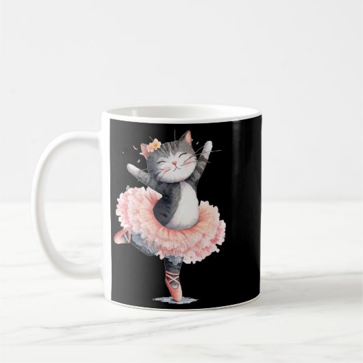 Dancing Tutu Cat Costume For Cats Lovers Kaffeetasse (Links)