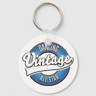 Dancing Vintag All Star Logo Schlüsselanhänger