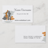 dancing visitenkarte (Vorne/Hinten)