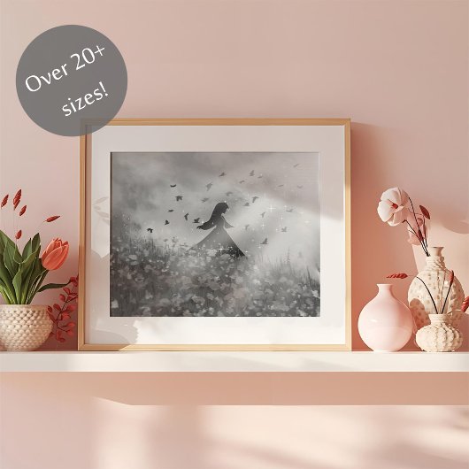 Dancing with birds II Poster