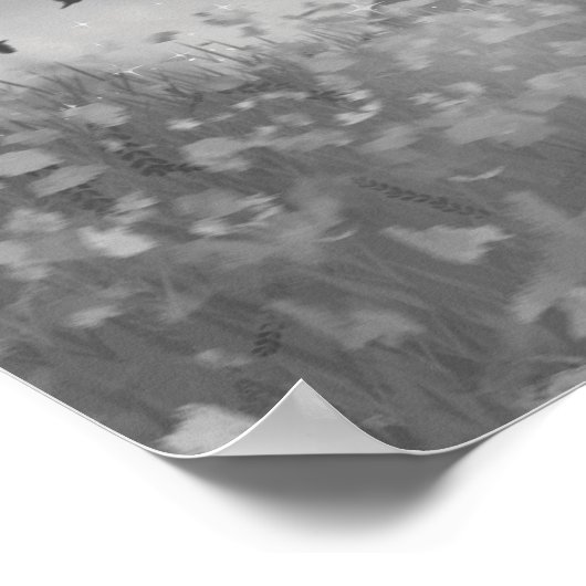 Dancing with birds II Poster (Ecke)