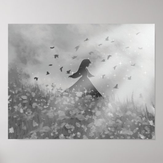 Dancing with birds II Poster (Vorne)