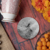 Dancing with birds runder pappuntersetzer