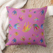 Dancing with the Wind on a Hazy Summer Horizon Kissen (Decke)