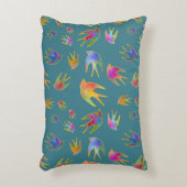 Dancing with the Wind on a Tranquil Twilight Dekokissen (Vorderseite(Vertikal))