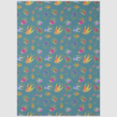 Dancing with the Wind on a Tranquil Twilight Seidenpapier (Vorderseite)