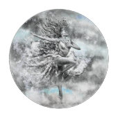 Dancing Woman Cutting Board Schneidebrett (Vorderseite)