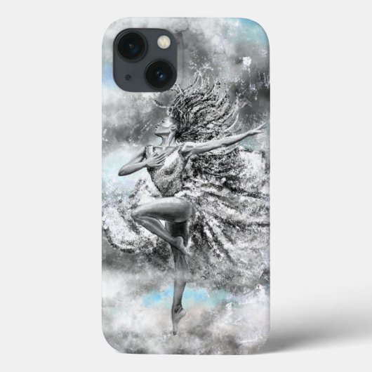 Dancing Woman iPhone Case (Rückseite)