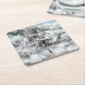 Dancing Woman Paper Untersetzer (angewinkelt)